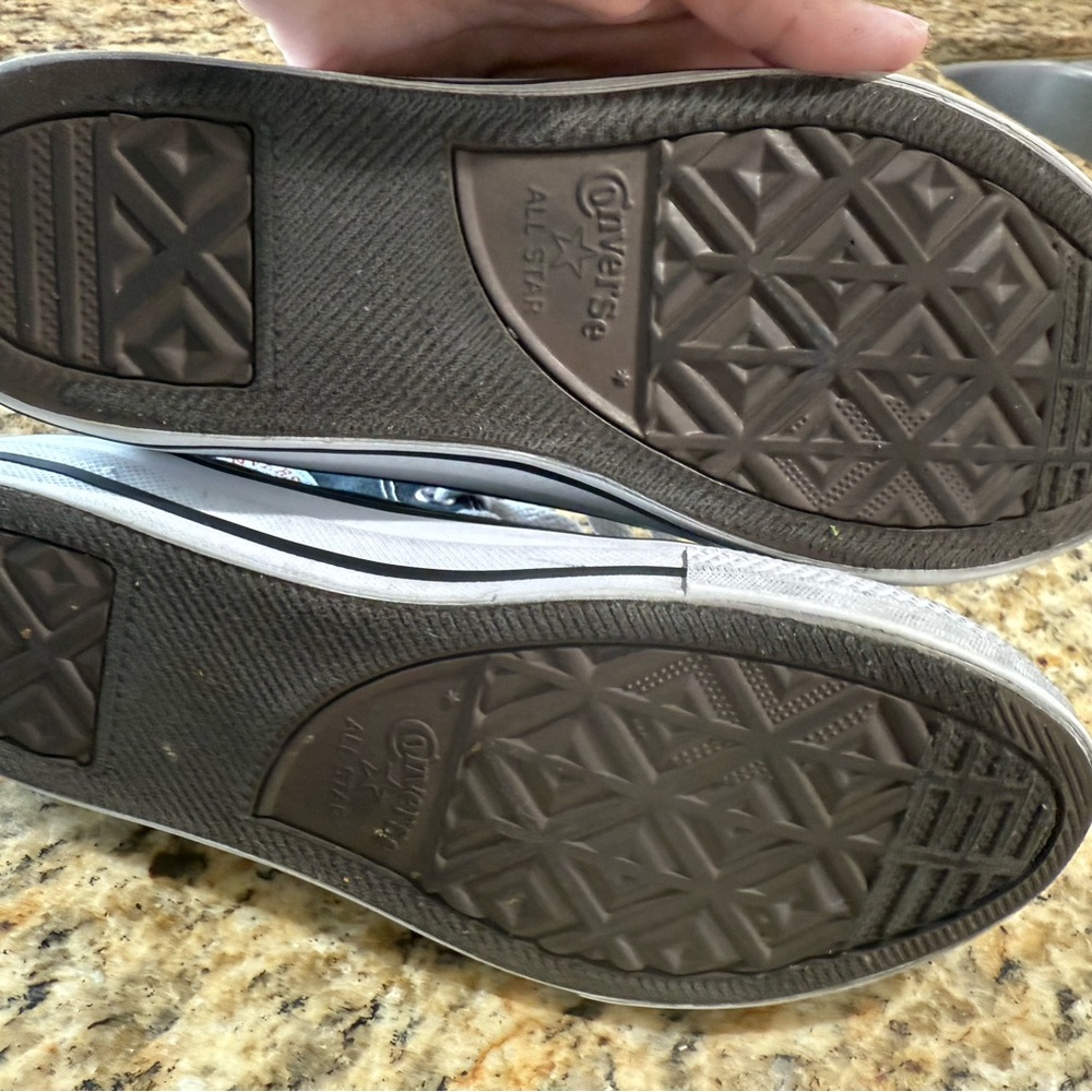 Converse Black Canvas Sneakers - Picture 5 of 7